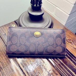 Coach Zip Wallet